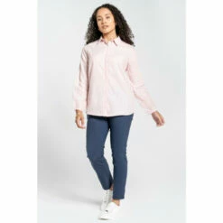 Craghoppers Linen-Blend &apos;NosiBotanical Bralio&apos; Long Sleeve Shirt For Female -Craghoppers Sales Shop unnamed file 1039