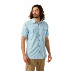 Craghoppers Insect-Repellent &apos;NosiLife Adventure II&apos; Short Sleeve Shirt For Male -Craghoppers Sales Shop unnamed file 1172