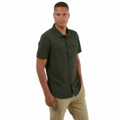 Craghoppers Insect-Repellent &apos;NosiLife Adventure II&apos; Short Sleeve Shirt For Male -Craghoppers Sales Shop unnamed file 1173