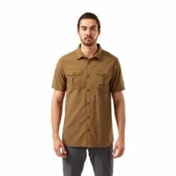 Craghoppers Insect-Repellent &apos;NosiLife Adventure II&apos; Short Sleeve Shirt For Male -Craghoppers Sales Shop unnamed file 1174