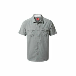Craghoppers Insect-Repellent &apos;NosiLife Adventure II&apos; Short Sleeve Shirt For Male -Craghoppers Sales Shop unnamed file 1177