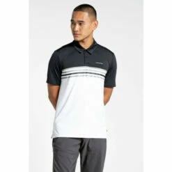Craghoppers Stretch &apos;NosiLife Pro&apos; Short Sleeve Polo For Male