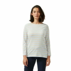 Craghoppers &apos;Blanca&apos; Cotton 3/4 Sleeved T-Shirt For Female
