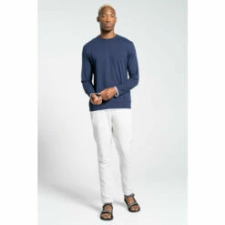 Craghoppers Cotton-Blend &apos;NosiBotanical Coulter&apos; Long Sleeve T-Shirt For Male -Craghoppers Sales Shop unnamed file 1417