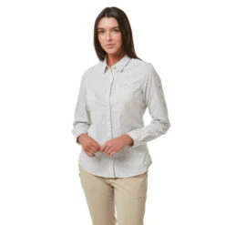Craghoppers &apos;NosiLife Gisele&apos; Lightweight Long Sleeved Shirt For Female -Craghoppers Sales Shop unnamed file 1429