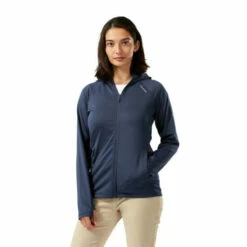 Craghoppers &apos;HEIQ ViroBlock&apos; Stretch Hooded Jacket For Female