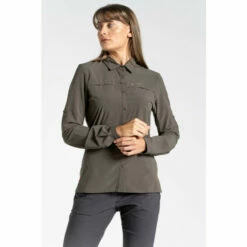 Craghoppers Recycled 'NosiLife Pro IV' Long Sleeve Shirt For Female -Craghoppers Sales Shop unnamed file 1477