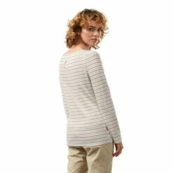 Craghoppers Cotton-Blend &apos;NosiLife Erin&apos; Long-Sleeve T-Shirt For Female -Craghoppers Sales Shop unnamed file 1545