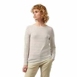 Craghoppers Cotton-Blend &apos;NosiLife Erin&apos; Long-Sleeve T-Shirt For Female -Craghoppers Sales Shop unnamed file 1547