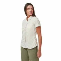 Craghoppers &apos;NosiLife Vanna&apos; Lightweight Short Sleeved Shirt For Female
