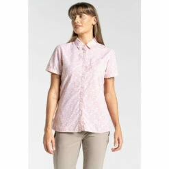Craghoppers Odour-Control &apos;NosiLife Tillia Short Sleeve Shirt For Female