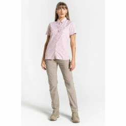 Craghoppers Odour-Control &apos;NosiLife Tillia Short Sleeve Shirt For Female -Craghoppers Sales Shop unnamed file 1574