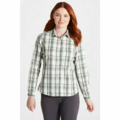 Craghoppers Cotton-Blend &apos;Kiwi II&apos; Long Sleeve Shirt For Female
