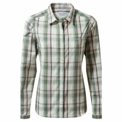 Craghoppers Cotton-Blend 'Kiwi II' Long Sleeve Shirt For Female -Craghoppers Sales Shop unnamed file 1589