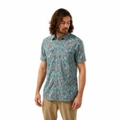 Craghoppers 'NosiLife Calhoun' Lightweight Short Sleeved Shirt For Male