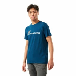 Craghoppers Cotton Blend &apos;Mightie&apos; Short Sleeve T-Shirt For Male