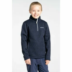 Craghoppers Kids&apos; &apos;Shiloh&apos; Recycled Hooded Half-Zip Fleece For Male -Craghoppers Sales Shop unnamed file 1759