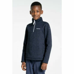 Craghoppers Kids&apos; &apos;Shiloh&apos; Recycled Hooded Half-Zip Fleece For Male -Craghoppers Sales Shop unnamed file 1761