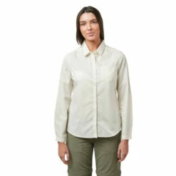Craghoppers &apos;Kiwi II&apos; Nosi Defense Long Sleeved Shirt For Female