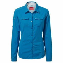 Craghoppers Insect-Repellent &apos;NosiLife Adventure II&apos; Long Sleeve Shirt For Female -Craghoppers Sales Shop unnamed file 1872