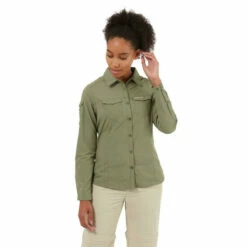 Craghoppers Insect-Repellent &apos;NosiLife Adventure II&apos; Long Sleeve Shirt For Female -Craghoppers Sales Shop unnamed file 1879