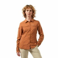 Craghoppers Insect-Repellent &apos;NosiLife Adventure II&apos; Long Sleeve Shirt For Female -Craghoppers Sales Shop unnamed file 1880