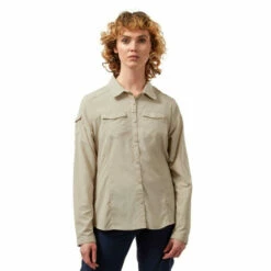 Craghoppers Insect-Repellent &apos;NosiLife Adventure II&apos; Long Sleeve Shirt For Female -Craghoppers Sales Shop unnamed file 1883