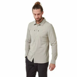 Craghoppers Insect-Repellent &apos;NosiLife Pro IV&apos; Long Sleeve Shirt For Male