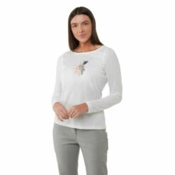 Craghoppers Cotton-Blend &apos;NosiLife Erin&apos; Long-Sleeve T-Shirt For Female -Craghoppers Sales Shop unnamed file 2000