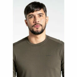 Craghoppers Cotton-Blend &apos;NosiLife Talen&apos; Long Sleeve T-Shirt For Male -Craghoppers Sales Shop unnamed file 2022
