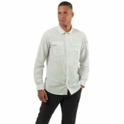 Craghoppers Insect-Repellent &apos;NosiLife Adventure II&apos; Long Sleeve Shirt For Male