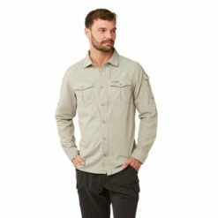 Craghoppers Insect-Repellent &apos;NosiLife Adventure II&apos; Long Sleeve Shirt For Male -Craghoppers Sales Shop unnamed file 2095