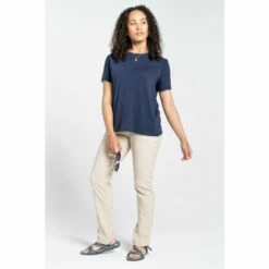 Craghoppers Cotton-Blend &apos;NosiBotanical Lavern&apos; Short Sleeve Top For Female -Craghoppers Sales Shop unnamed file 2177