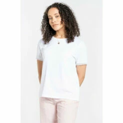 Craghoppers Cotton-Blend &apos;NosiBotanical Lavern&apos; Short Sleeve Top For Female -Craghoppers Sales Shop unnamed file 2182