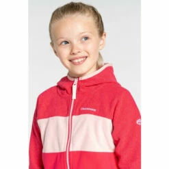Craghoppers Kids&apos; &apos;Linden&apos; Recycled Hooded Full-Zip Fleece For Female -Craghoppers Sales Shop unnamed file 2201