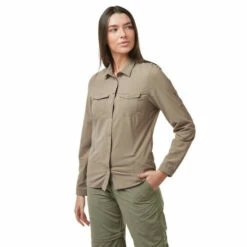 Craghoppers Insect-Repellent &apos;NosiLife Pro III&apos; Long-Sleeve Shirt For Female -Craghoppers Sales Shop unnamed file 2358