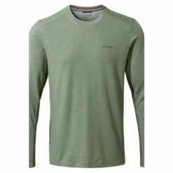 Craghoppers Cotton-Blend &apos;NosiLife Talen&apos; Long Sleeve T-Shirt For Male -Craghoppers Sales Shop unnamed file 2479