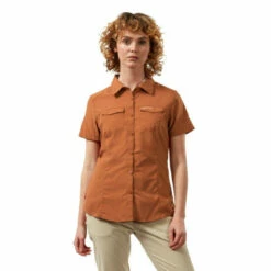 Craghoppers Insect-Repellent &apos;NosiLife Adventure II&apos; Short Sleeve Shirt For Female -Craghoppers Sales Shop unnamed file 2593