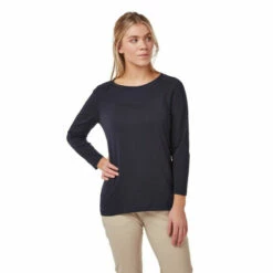 Craghoppers &apos;Blanca&apos; Cotton 3/4 Sleeved T-Shirt For Female