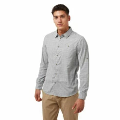 Craghoppers 'NosiLife Lester' Lightweight Long Sleeved Shirt For Male -Craghoppers Sales Shop unnamed file 2785