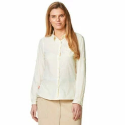 Craghoppers Insect-Repellent &apos;NosiLife Bardo&apos; Long Sleeve Shirt For Female -Craghoppers Sales Shop unnamed file 3125