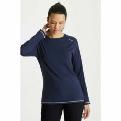 Craghoppers Cotton-Blend &apos;Dynamic&apos; Long Sleeve T-Shirt For Female -Craghoppers Sales Shop unnamed file 3247