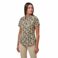 Craghoppers &apos;NosiLife Vanna&apos; Lightweight Short Sleeved Shirt For Female -Craghoppers Sales Shop unnamed file 3324