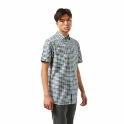 Craghoppers Check 'Nour' Short Sleeved Shirt For Male