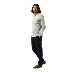 Craghoppers Cotton Blend &apos;NosiBotanical Harford&apos; Long Sleeve Shirt For Male -Craghoppers Sales Shop unnamed file 3411