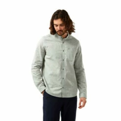 Craghoppers Cotton Blend &apos;NosiBotanical Harford&apos; Long Sleeve Shirt For Male -Craghoppers Sales Shop unnamed file 3413