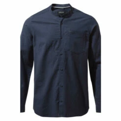 Craghoppers Cotton Blend &apos;NosiBotanical Harford&apos; Long Sleeve Shirt For Male -Craghoppers Sales Shop unnamed file 3414