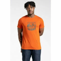 Craghoppers Cotton &apos;Lugo&apos; Short Sleeve T-Shirt For Male -Craghoppers Sales Shop unnamed file 3621