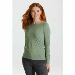 Craghoppers Cotton-Blend &apos;NosiLife Erin&apos; Long-Sleeve T-Shirt For Female -Craghoppers Sales Shop unnamed file 3662