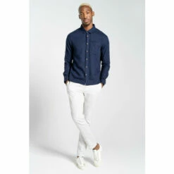 Craghoppers Linen-Blend &apos;NosiBotanical Lagarto&apos; Long Sleeve Shirt For Male -Craghoppers Sales Shop unnamed file 3683